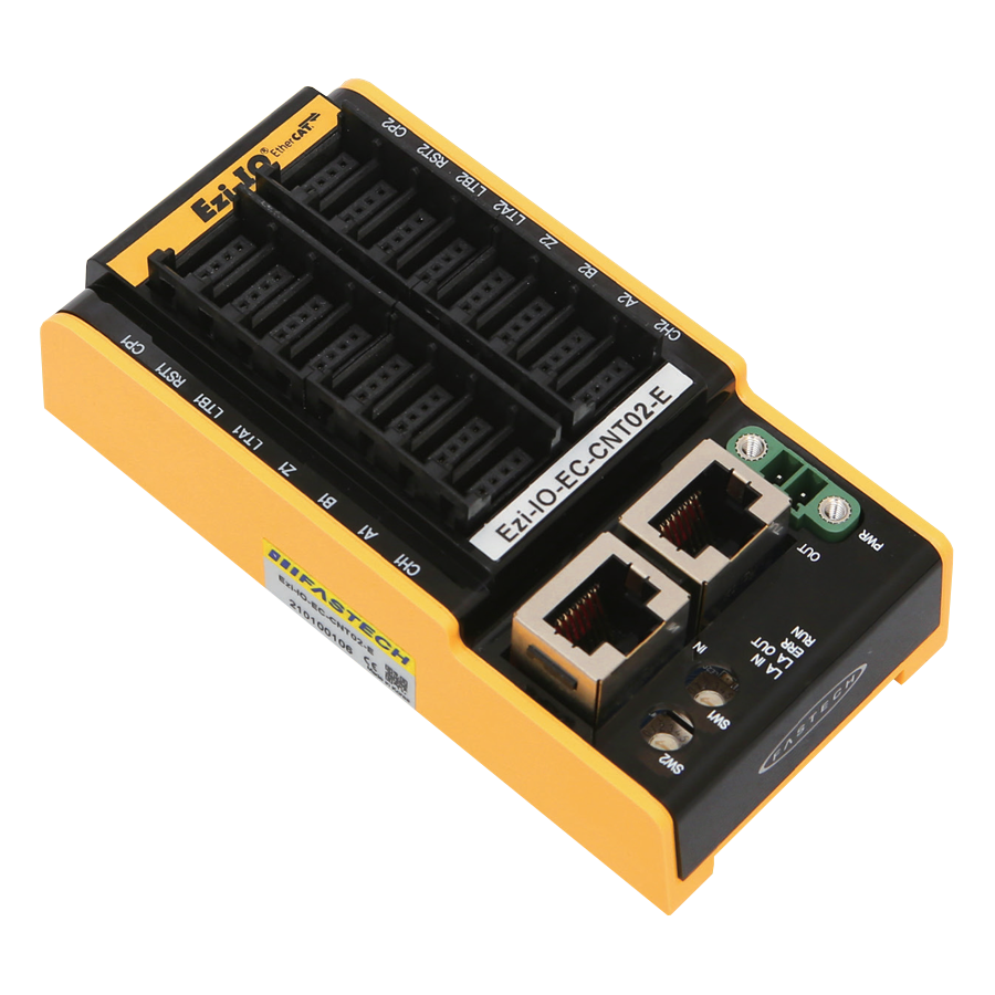 Ezi-IO EtherCAT CNT – Zählermodul mit 2 Kanälen