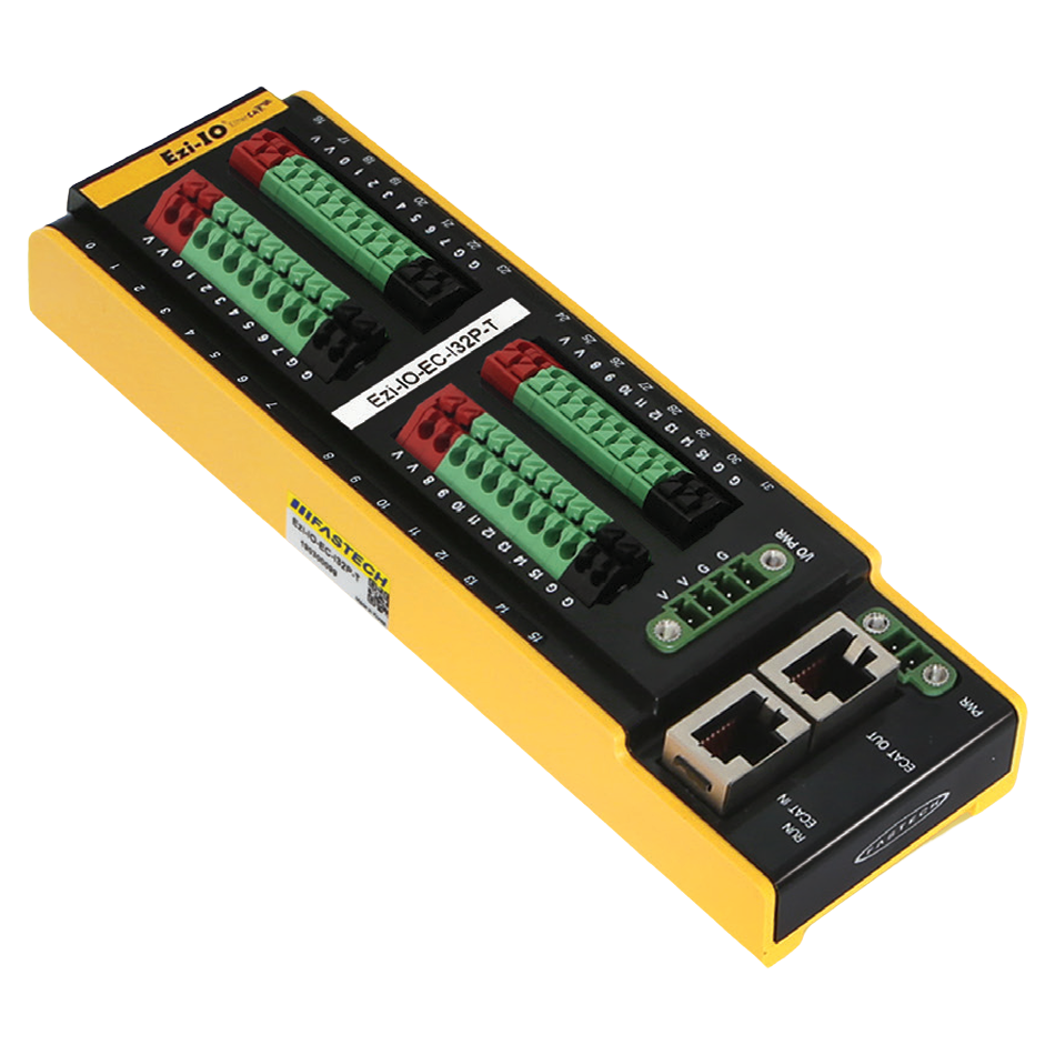 Ezi-IO EtherCAT DIO – 32 Kanäle, Klemmleiste